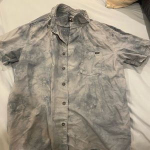 Billabong tie dye button down